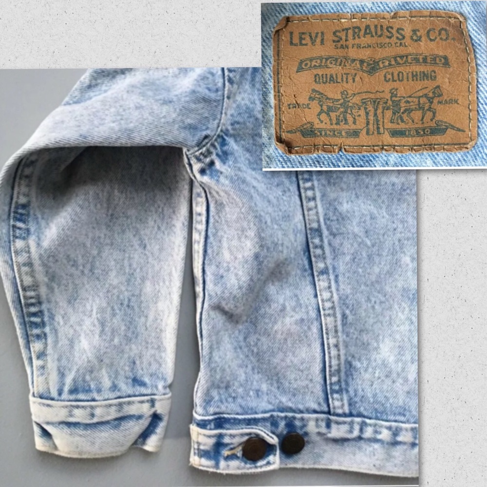 Vintage Levi’s Youth Trucker Denim Jean Jacket